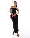 【送料無料】 エイソス レディース ワンピース トップス ASOS DESIGN strappy cami maxi dress with bust seami...