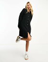 【送料無料】 ヴェロモーダ レディース ワンピース トップス Vero Moda button up shirt mini dress in black Black(4)