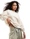 【送料無料】 デイジーストリート レディース パーカー・スウェット アウター Daisy Street relaxed sweatshirt in stone ...