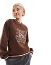 【送料無料】 スリードベア レディース パーカー・スウェット アウター Threadbare Hampshire embroidered sweatshirt ...