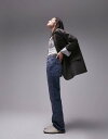 【送料無料】 トップショップ レディース デニムパンツ ジーンズ ボトムス Topshop dad jeans in mid blue Mid Blue(4)