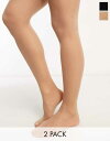 【送料無料】 ママライシアス レディース レギンス ボトムス Mamalicious Maternity 20 denier 2 pack tights in ...