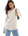 【送料無料】 エイソス レディース カーディガン アウター ASOS DESIGN knitted ribbed oversized cardigan in e...