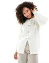 【送料無料】 エイソス レディース カーディガン アウター ASOS DESIGN chunky oversized cable knit cardigan i...