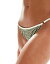 【送料無料】 アクセサライズ レディース ボトムスのみ 水着 Accessorize geo print contrast trim bik..