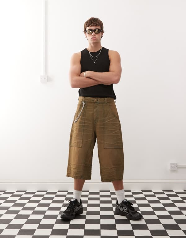 【中古】【輸入品・未使用】Volcom メンズ Frickin SNT Static 21インチ モダンハイブリッドショーツ US サイズ: 29 カラー: ブルー