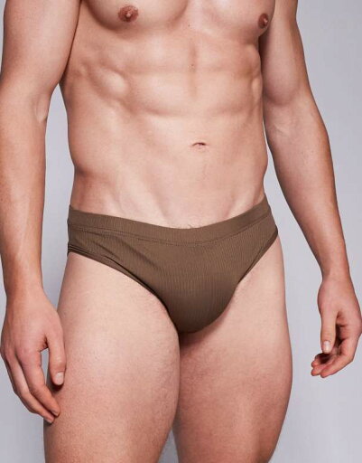 【送料無料】 エイソス メンズ ハーフパンツ・ショーツ 水着 ASOS DESIGN textured swimsuit in brown BROWN 【送料無料】 エイソス メンズ ハーフパンツ・ショーツ 水着 ASOS DESIGN textured swimsuit in brown BROWN