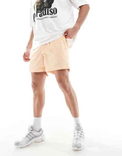 【送料無料】 コットンオン メンズ ハーフパンツ・ショーツ 水着 Cotton On swim shorts in orange ORANGE 【送料無料】 コットンオン メンズ ハーフパンツ・ショーツ 水着 Cotton On swim shorts in orange ORANGE