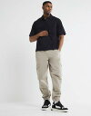 【送料無料】 リバーアイランド メンズ カジュアルパンツ ボトムス River Island cuffed cargo pants in medium ston...
