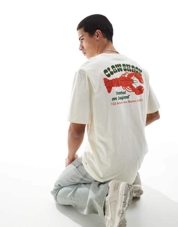 ̵ ꡼ɥ  T ȥåץ ONLY & SONS relaxed fit T-shirt with C...