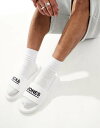 【送料無料】 ジャック アンド ジョーンズ メンズ サンダル シューズ Jack & Jones pool slides inwhite White