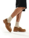 【送料無料】 プルアンドベアー メンズ デッキシューズ シューズ Pull&Bear boat shoes in light brown LIGHT BROWN