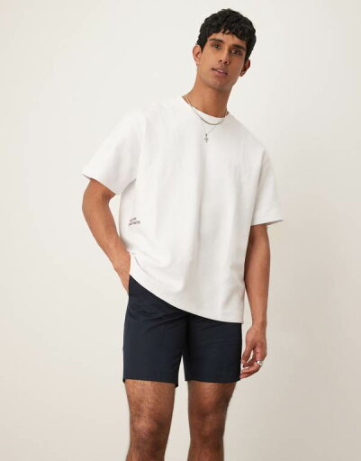 【送料無料】 エイソス メンズ ハーフパンツ・ショーツ ボトムス ASOS DESIGN smart straight leg shorts in navy NAVY 【送料無料】 エイソス メンズ ハーフパンツ・ショーツ ボトムス ASOS DESIGN smart straight leg shorts in navy NAVY