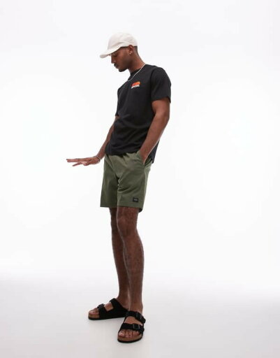 【送料無料】 リップカール メンズ ハーフパンツ・ショーツ ボトムス Ripcurl classic surf volley walk shorts in dark olive Green 【送料無料】 リップカール メンズ ハーフパンツ・ショーツ ボトムス Ripcurl classic surf volley walk shorts in dark olive Green