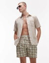 【送料無料】 ルーカ メンズ ハーフパンツ・ショーツ 水着 RVCA LA Eye floral elastic waist swim shorts in li...