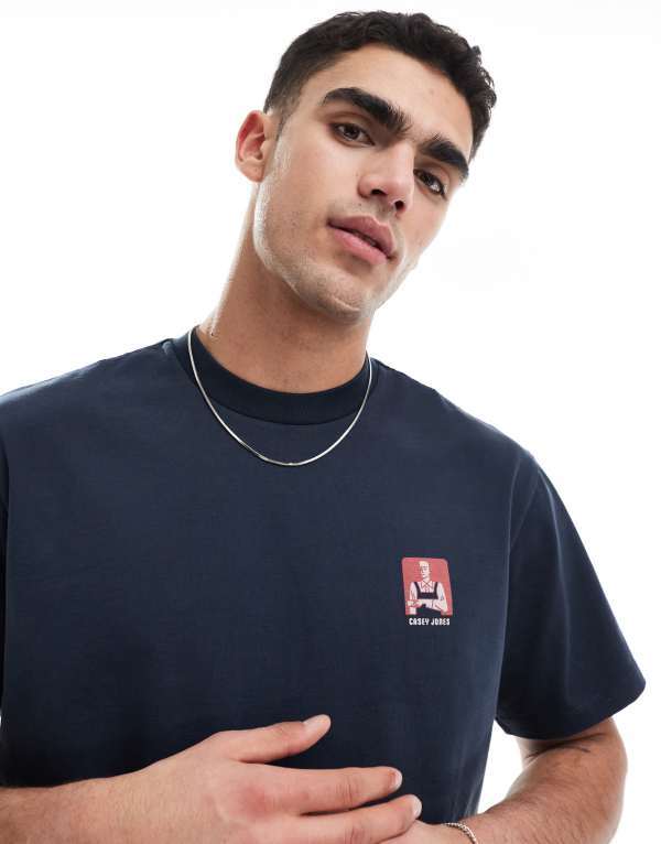 ̵ 󥰥顼  T ȥåץ Wrangler Casey Jones workwear poster logo b...