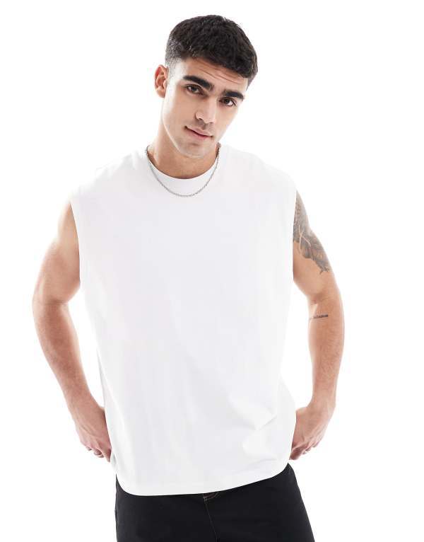 【送料無料】 エイソス メンズ Tシャツ トップス ASOS DESIGN heavyweight 