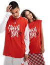【送料無料】 エイソス レディース ベスト トップス ASOS DESIGN unisex oversized licensed tank top with G...