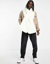 【送料無料】 エイソス メンズ マフラー・ストール・スカーフ アクセサリー ASOS DESIGN padded scarf in ecru CREAM