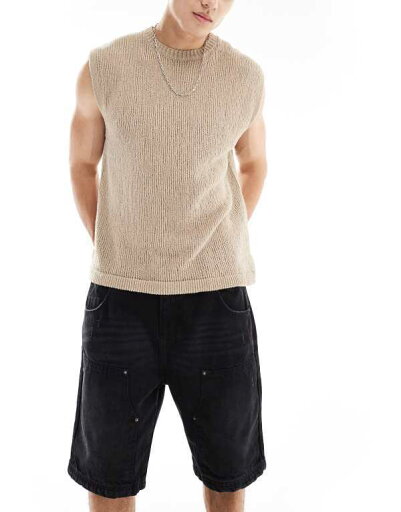 【送料無料】 グッドフォーナッシング メンズ ハーフパンツ・ショーツ ボトムス Good For Nothing carpenter denim shorts in washed black Black 【送料無料】 グッドフォーナッシング メンズ ハーフパンツ・ショーツ ボトムス Good For Nothing carpenter denim shorts in washed black Black