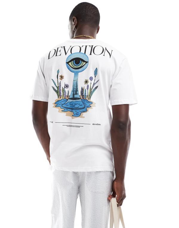 ̵ ꡼ɥ  T ȥåץ ONLY & SONS oversize t-shirt with devo...