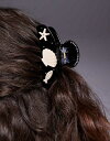 【送料無料】 サウスビーチ レディース ヘアアクセサリー アクセサリー South Beach aquatic embellished hair claw cl...