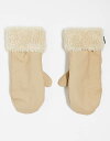 【送料無料】 レインズ レディース 手袋 アクセサリー Rains puffer fleece mittens in sand Sand