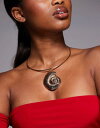 【送料無料】 サウスビーチ レディース ネックレス・チョーカー・ペンダントトップ アクセサリー South Beach torque choker neckla...