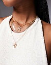 【送料無料】 アルド レディース ネックレス・チョーカー・ペンダントトップ アクセサリー ALDO Seacharm multirow necklace wit...