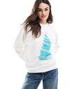 【送料無料】 コットンオン レディース パーカー・スウェット アウター Cotton On christmas tree lounge sweatshirt i...