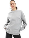 【送料無料】 エイソス レディース パーカー・スウェット アウター ASOS DESIGN oversized sweatshirt in washed gra...