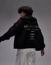 【送料無料】 オールセインツ レディース パーカー・スウェット アウター Allsaints aroma amphia hoodie in black blac...