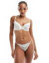 【送料無料】 ドリーナ レディース ブリーフパンツ アンダーウェア Dorina Origins lace thong in ivory IVORY