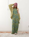【送料無料】 リクレイム ヴィンテージ レディース ジャンプスーツ トップス Reclaimed Vintage cami jumpsuit with open...