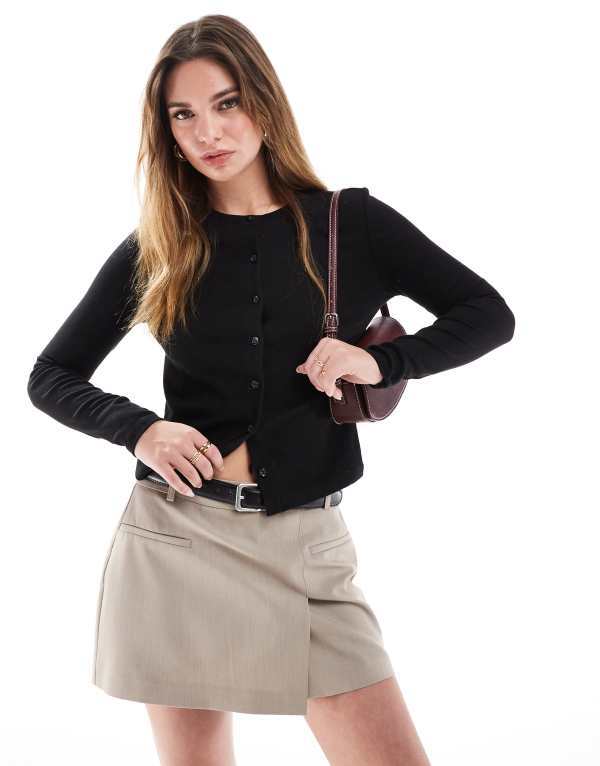 ̵ åȥ󥪥 ǥ ǥ  Cotton On button up jersey cardigan in...