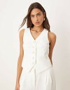 【送料無料】 ノーバディーズ チャイルド レディース ベスト トップス Nobody's Child Vinnie crepe tailored vest in...
