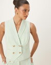 【送料無料】 ノーバディーズ チャイルド レディース ベスト トップス Nobody's Child double breasted cropped vest ...