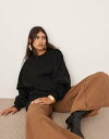 【送料無料】 エイソス レディース パーカー・スウェット アウター ASOS EDITION premium heavy weight sweatshirt w...