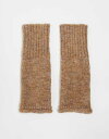 【送料無料】 エイソス レディース 手袋 アクセサリー ASOS DESIGN roll edge wool mix palm warmers in camel...