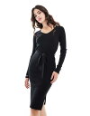 【送料無料】 ヴェロモーダ レディース ワンピース トップス Vero Moda long sleeve rib knit midi dress with be...