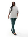 【送料無料】 エイソス レディース パーカー・スウェット アウター ASOS DESIGN Curve Heavy weight oversized sweat...