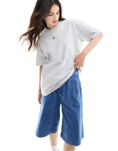 【送料無料】 コットンオン レディース Tシャツ トップス Cotton On boxy oversized T-shirt in gray Gray 【送料無料】 コットンオン レディース Tシャツ トップス Cotton On boxy oversized T-shirt in gray Gray