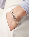【送料無料】 エイソス メンズ ブレスレット・バングル・アンクレット アクセサリー ASOS DESIGN chunky watch strap bracele...