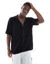 【送料無料】 ジャック アンド ジョーンズ メンズ ポロシャツ トップス Jack & Jones oversized button up knit polo ...