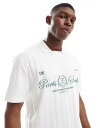 【送料無料】 エイソス メンズ ポロシャツ トップス ASOS DESIGN boxy relaxed heavyweight 280gsm polo in r...