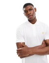 【送料無料】 フレッドペリー メンズ ポロシャツ トップス Fred Perry polo shirt white SNWHITE/HNYCOMB