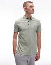 【送料無料】 オールセインツ メンズ ポロシャツ トップス Allsaints reform polo shirt in mineral green Miner...