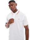 【送料無料】 フレッドペリー メンズ ポロシャツ トップス Fred Perry performance tennis twin tipped short sl...