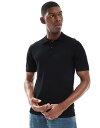 【送料無料】 オンリーアンドサンズ メンズ ポロシャツ トップス ONLY & SONS knit polo in black Black