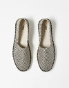 【送料無料】 エイソス メンズ サンダル シューズ ASOS DESIGN slip on espadrilles in black and white wea...